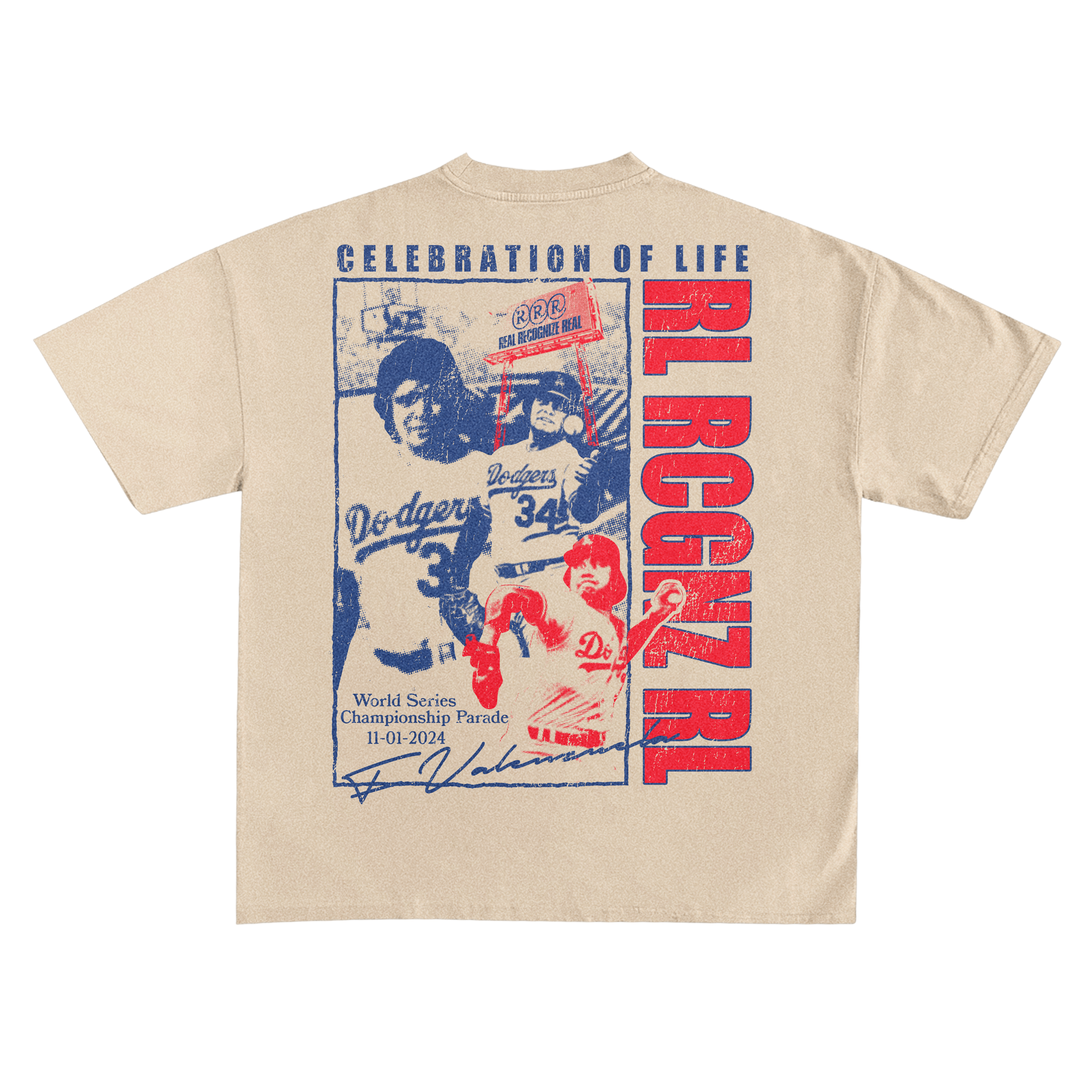 Real Recognize Real - Fernando Valenzuela Official Vintage Shirt