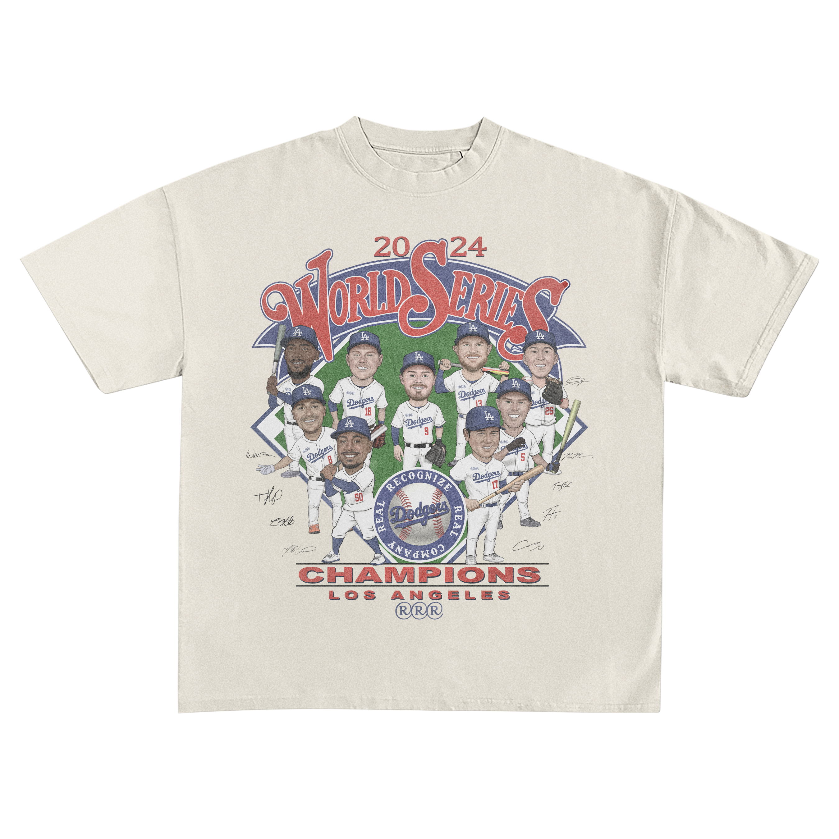 Real Recognize Real - (Championship) Vintage 2024 World Series Official T Shirt  -