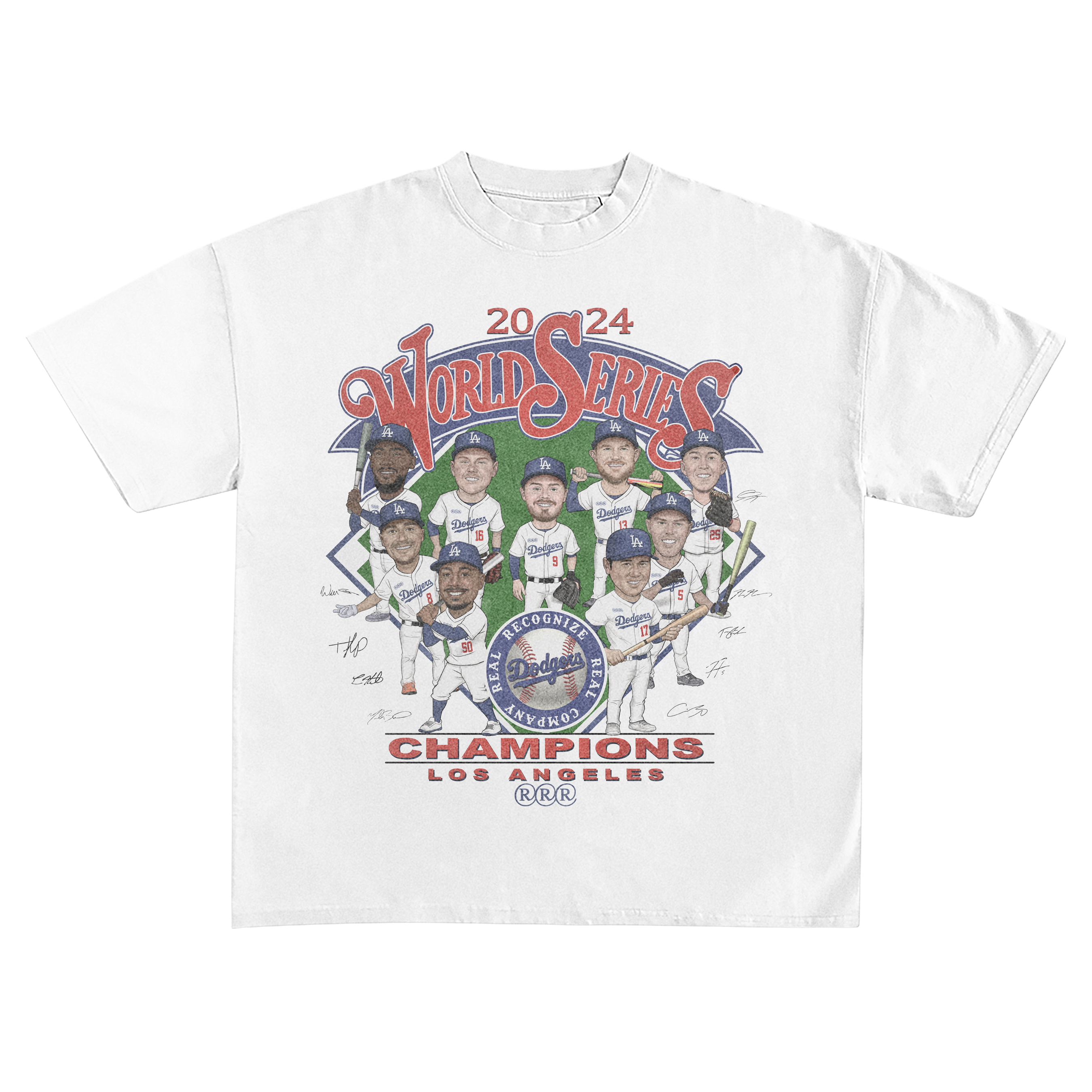 Real Recognize Real - (Championship) Vintage 2024 World Series Official T Shirt  -