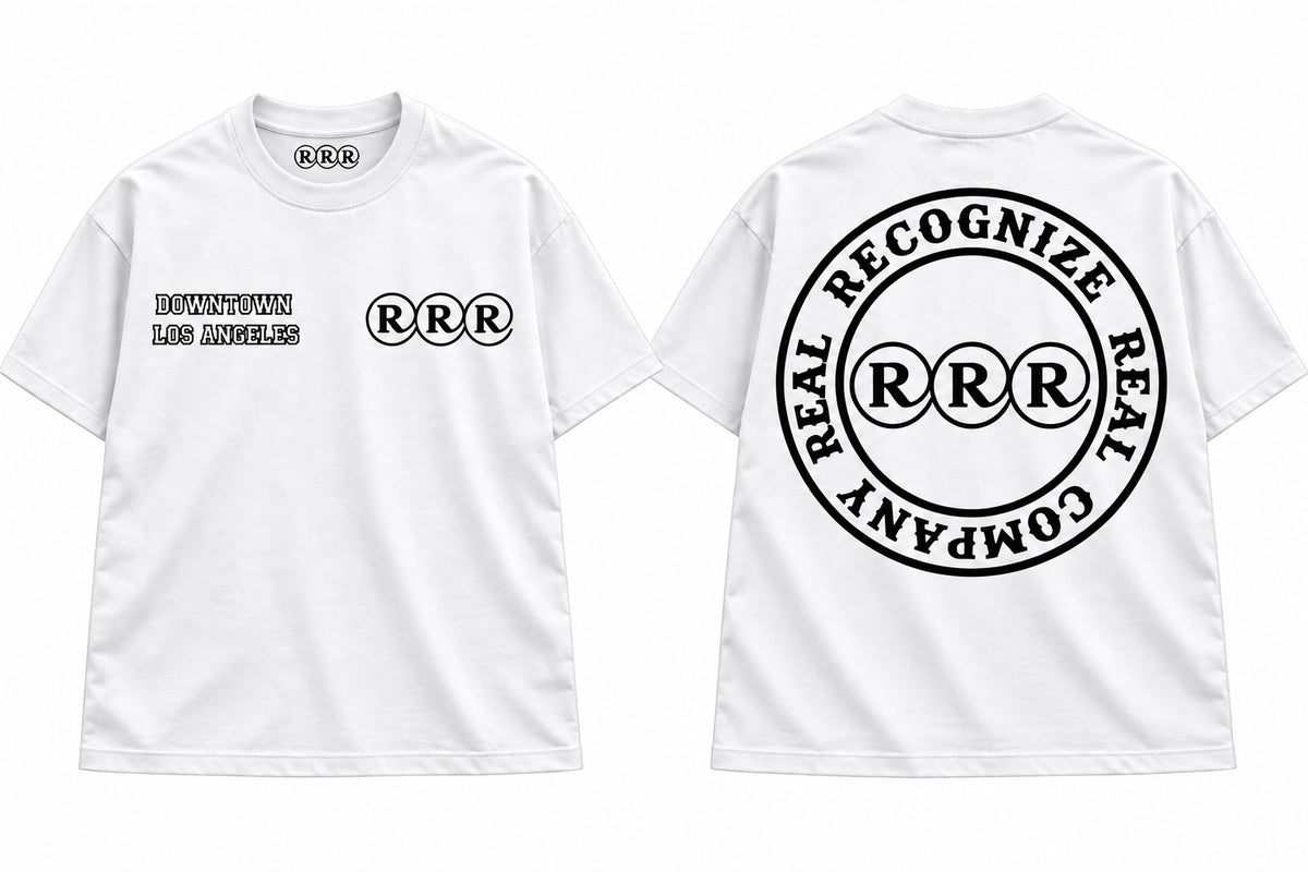Real Recognize Real Signature T-Shirt - White
